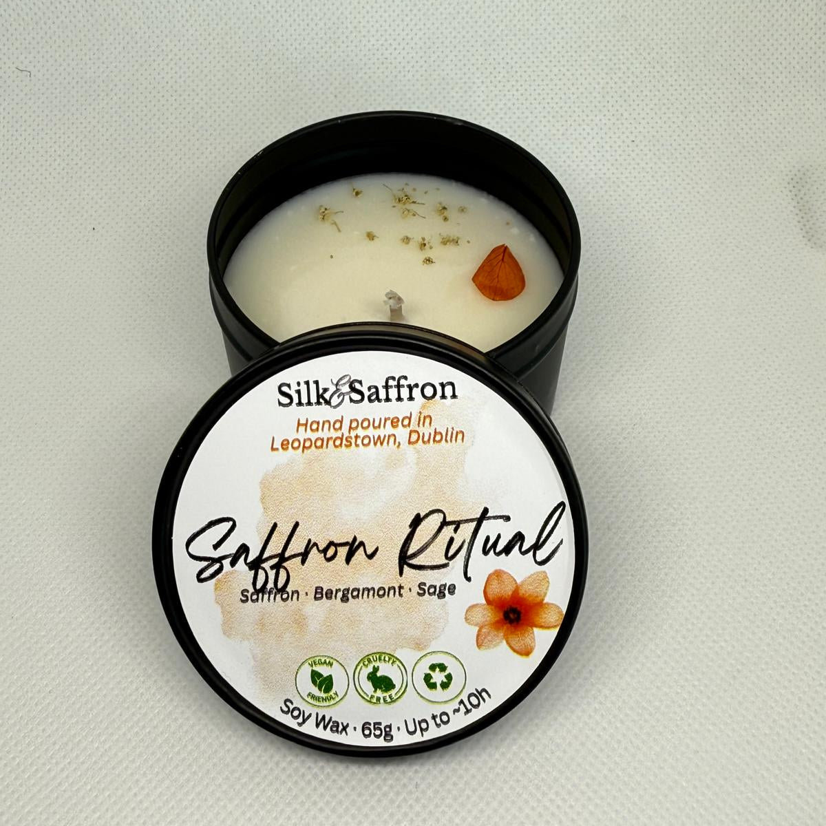 Saffron Ritual Scented Candle
