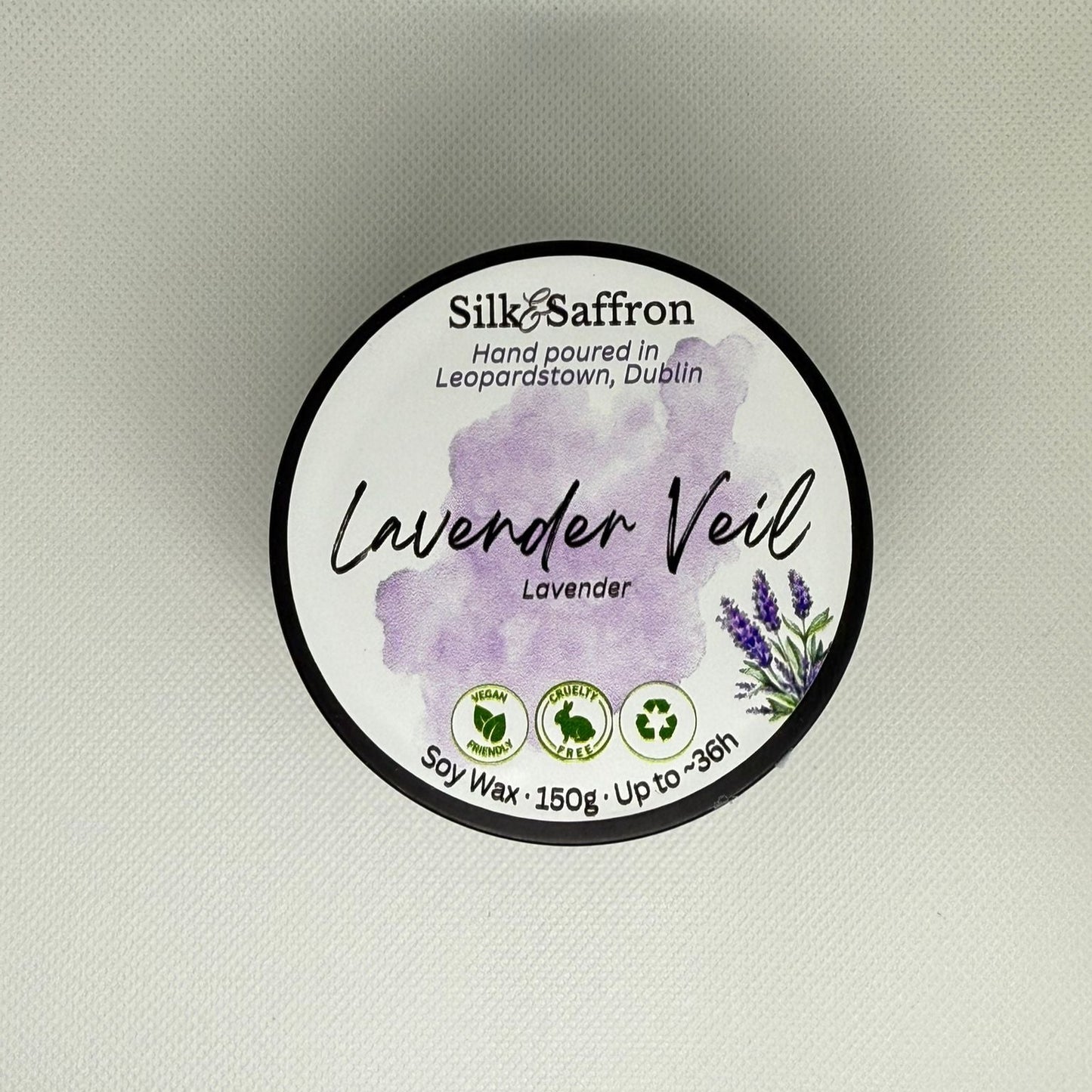 Lavender Veil Scented Candle