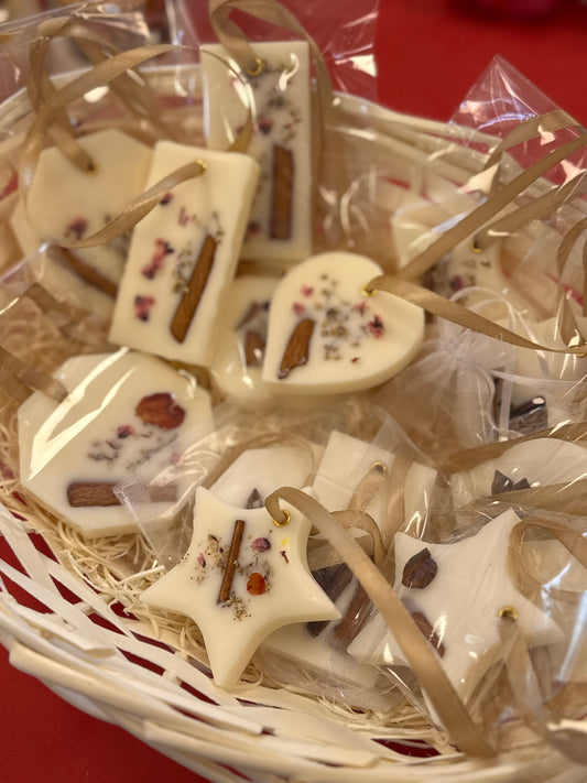 Natural Wax Air Fresheners - Irish Handmade Plant-Based Scented Sachets