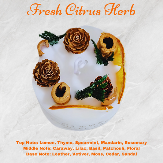 Fresh Citrus Candle Gift Set