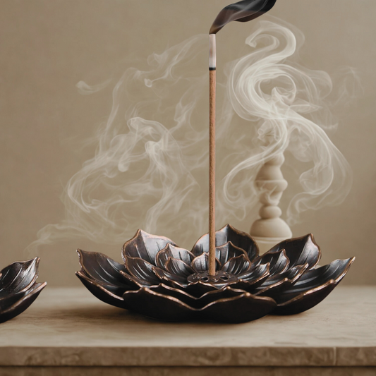 Lotus Incense Holder – Removable Design for Easy Cleaning