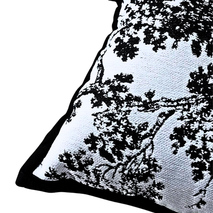 Timeless Black & White Floral Cover