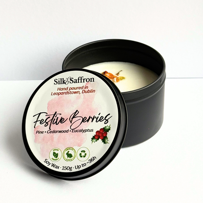 Festive Berries Scented Candle