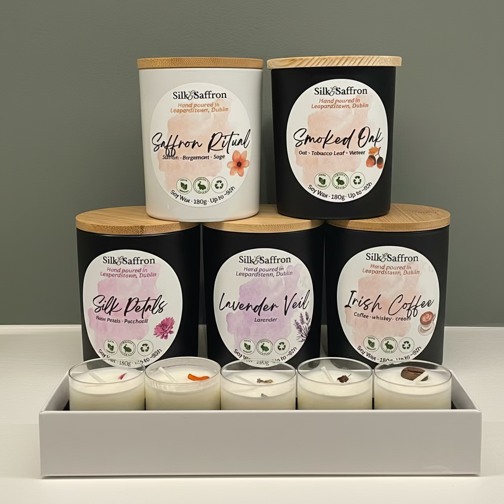 Silk & Saffron Discovery Pack - 5 Scent Tealight Sampler