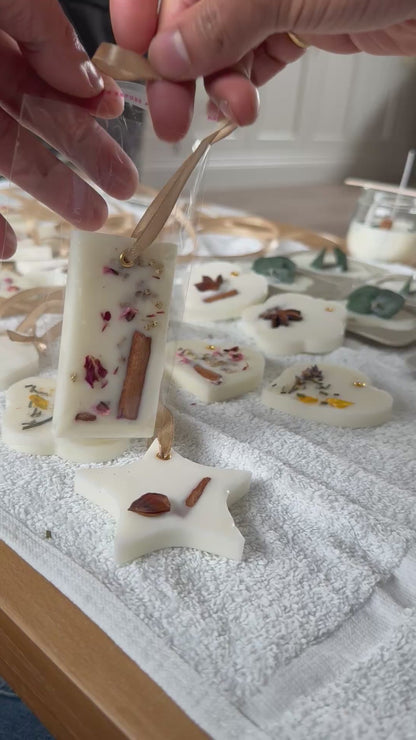 Natural Wax Air Fresheners - Irish Handmade Plant-Based Scented Sachets